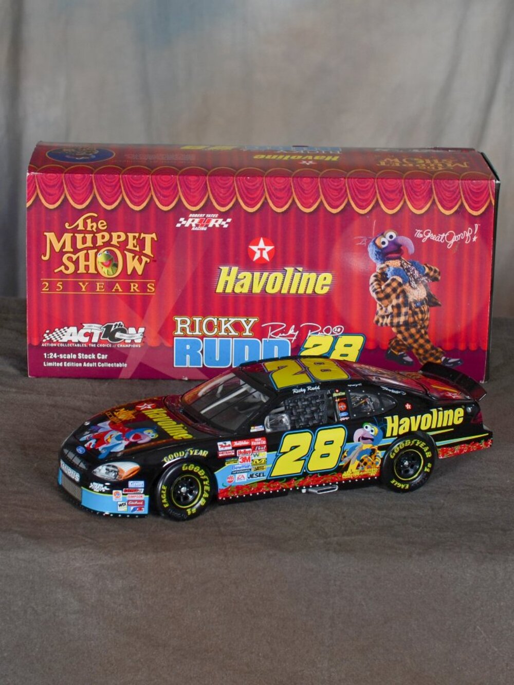 Ricky Rudd #28 Havoline Gonzo Muppet NASCAR model car